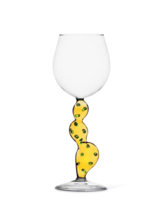 Stemmed Glass Cactus