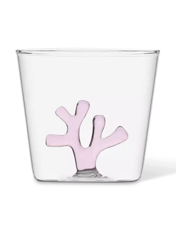 كوب مزين بتصميم على شكل صبار