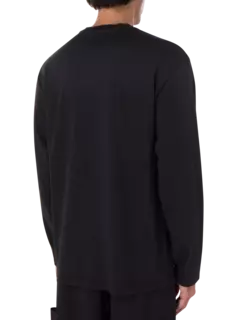 سويت شيرت بفتحة رقبة مستديرة وطبعة شعار