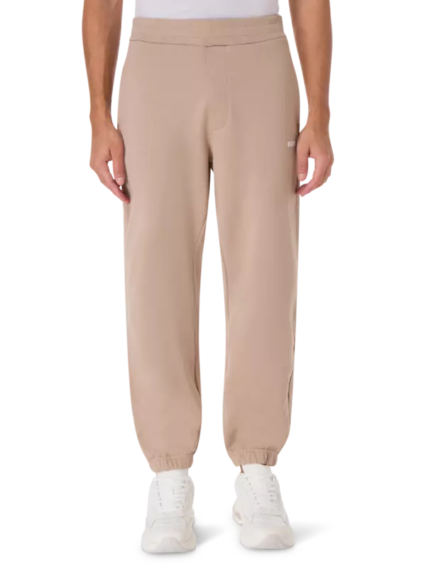 بنطال رياضي خفيف مزين بشعار