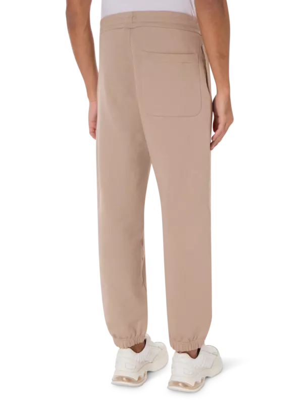 بنطال رياضي خفيف مزين بشعار