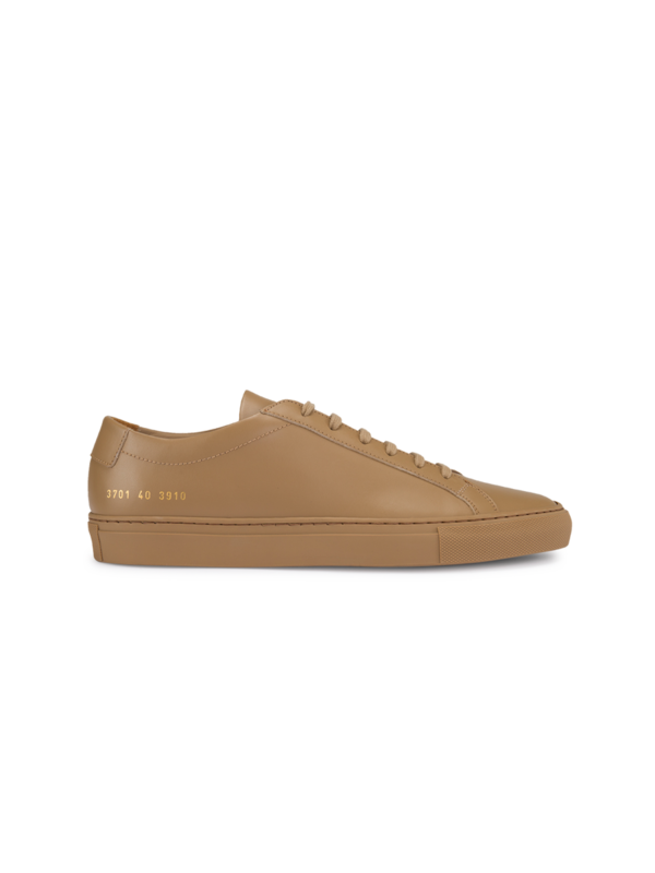 Common Projects Cream Solid Sneakers THAT
