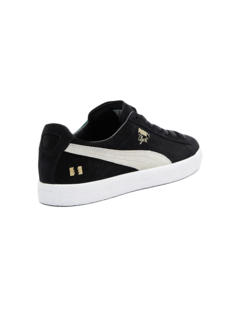 Black/Green Clyde Sneakers