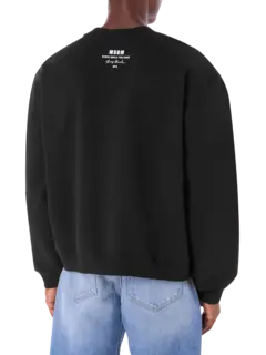 سويت شيرت تياجو ألكسندر × إم إس جي إم مزين بعبارة "Every Smile You Fake"