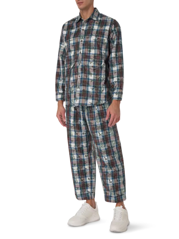 قميص أدفنتشر بطبعة مربعات