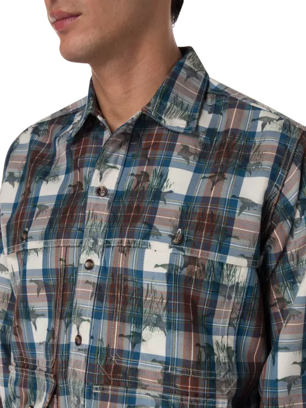 قميص أدفنتشر بطبعة مربعات