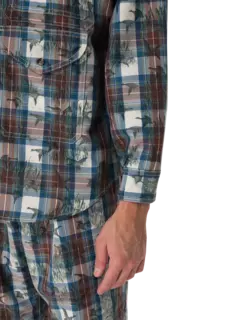 قميص أدفنتشر بطبعة مربعات