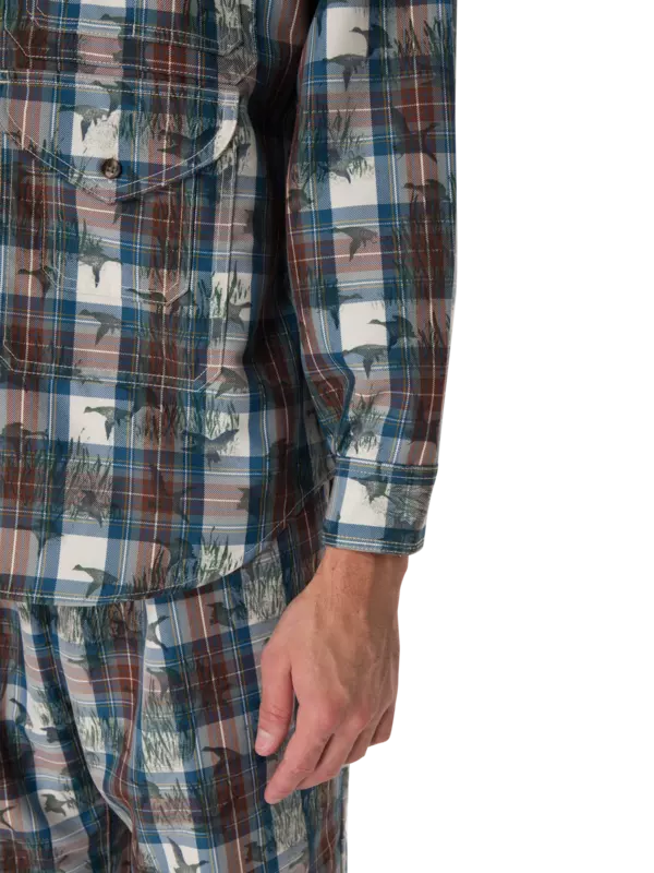 قميص أدفنتشر بطبعة مربعات