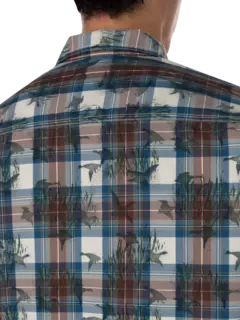 قميص أدفنتشر بطبعة مربعات