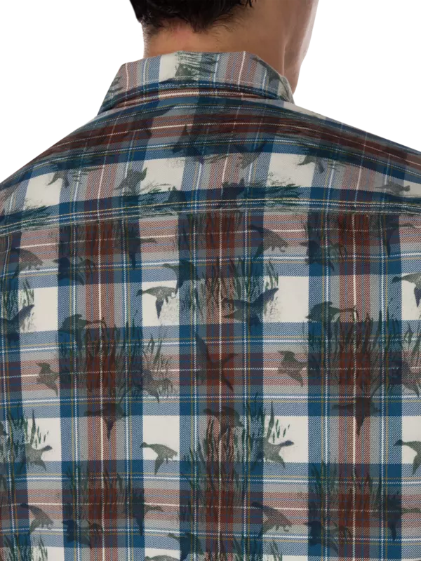 قميص أدفنتشر بطبعة مربعات