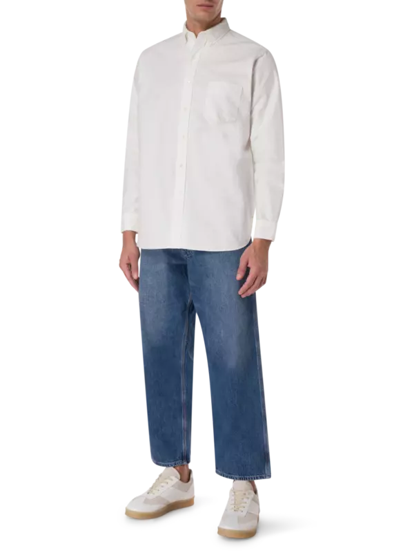 قميص أكسفورد بقصة كلاسيكية