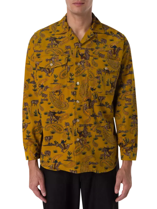 قميص بطبعة راعي البقر