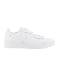 White Light Plain Court Sneakers