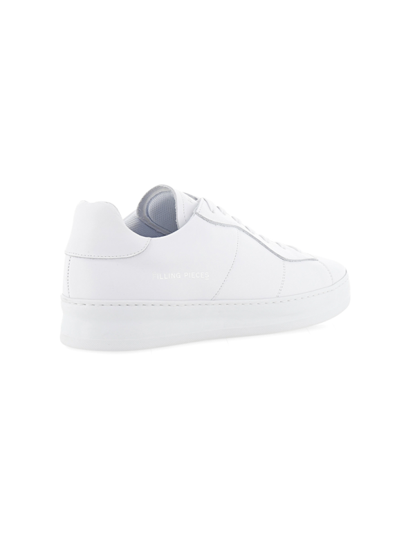 White Light Plain Court Sneakers