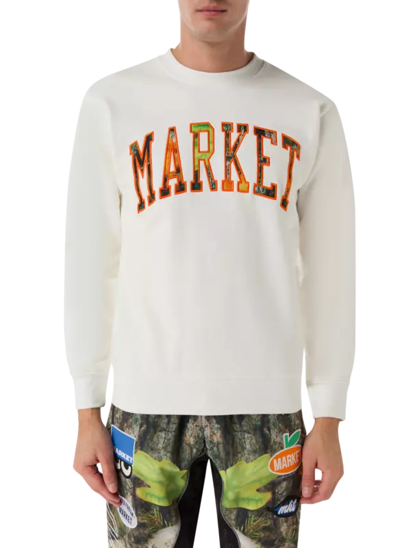 سويت شيرت فوكستري آرك بفتحة رقبة مستديرة