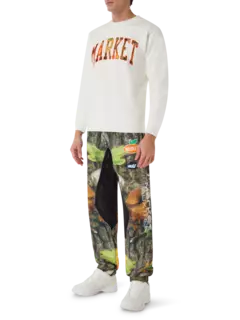 سويت شيرت فوكستري آرك بفتحة رقبة مستديرة