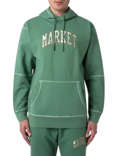 هودي مزين بغرز ثلاثية