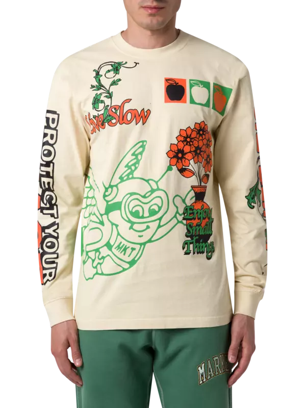 تيشيرت ستيب لايتلي بأكمام طويلة