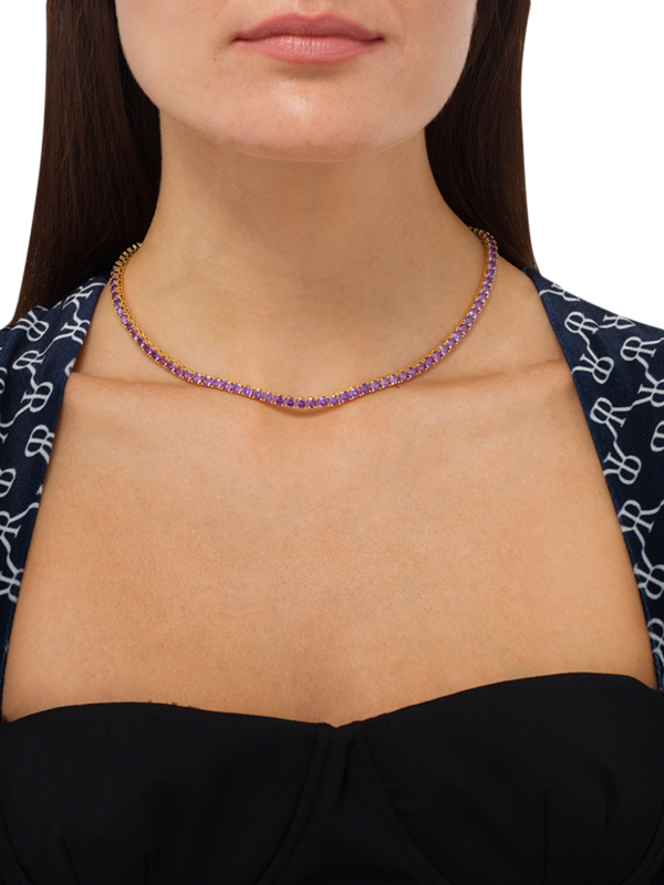 Serena Lavender Necklace
