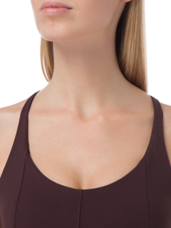 CORSET GRID BRA IN SUPPLEX