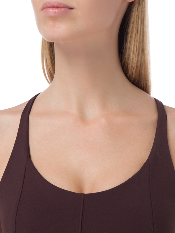 CORSET GRID BRA IN SUPPLEX