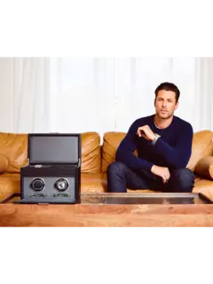 أداة لف فيكوري مزدوجة مع مساحة تخزين