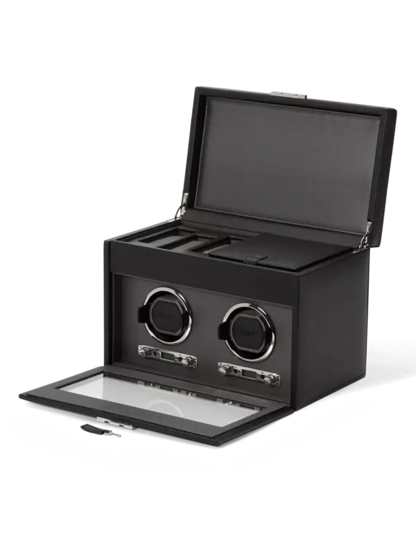 أداة لف فيكوري مزدوجة مع مساحة تخزين