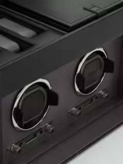 أداة لف فيكوري مزدوجة مع مساحة تخزين