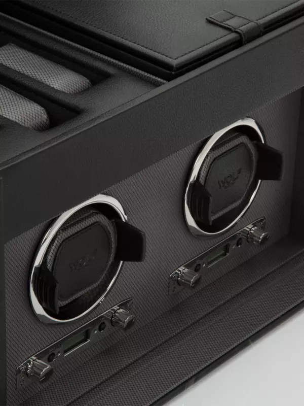 أداة لف فيكوري مزدوجة مع مساحة تخزين