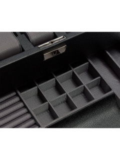 Viceroy 10 PC Watch Box w/ Drawer Black