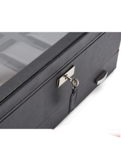 Viceroy 10 PC Watch Box w/ Drawer Black