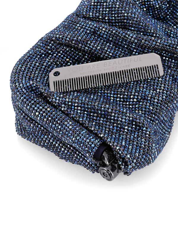 Midnight Blue Venus La Grande Clutch Bag