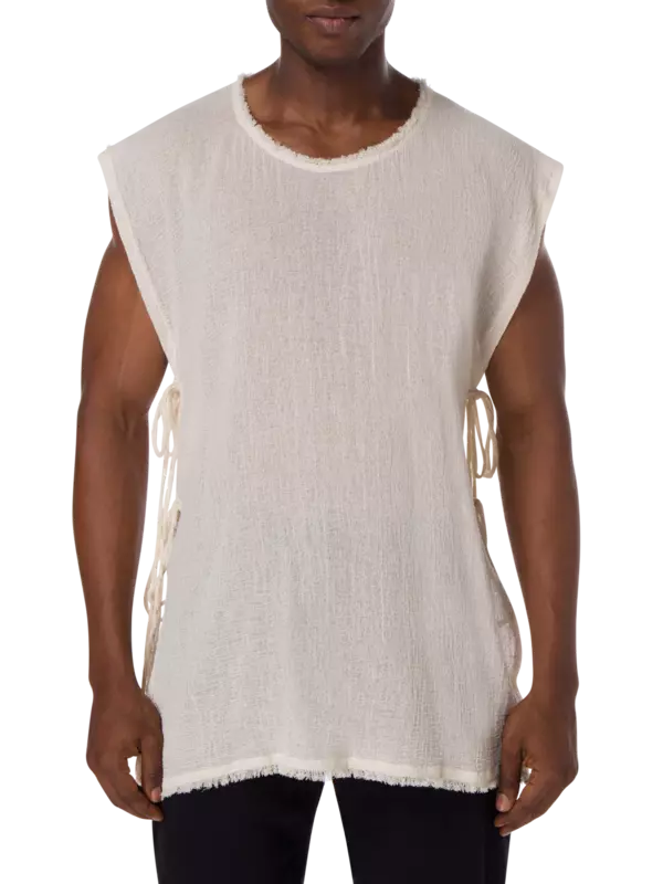 بلوزة أريس بدون أكمام