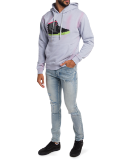 Light wash blue denim jeans