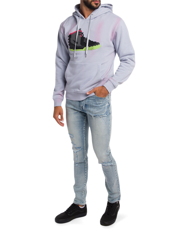 Light wash blue denim jeans