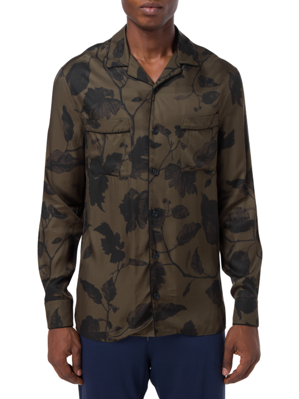 Lucius Legge Leaves Twill Pyjama Top