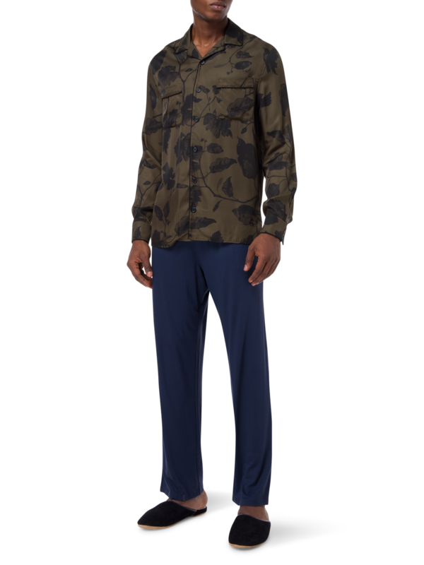 Lucius Legge Leaves Twill Pyjama Top