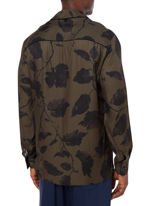 Lucius Legge Leaves Twill Pyjama Top