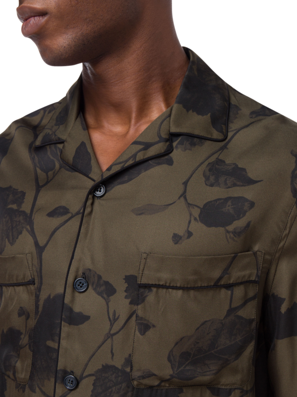 Lucius Legge Leaves Twill Pyjama Top