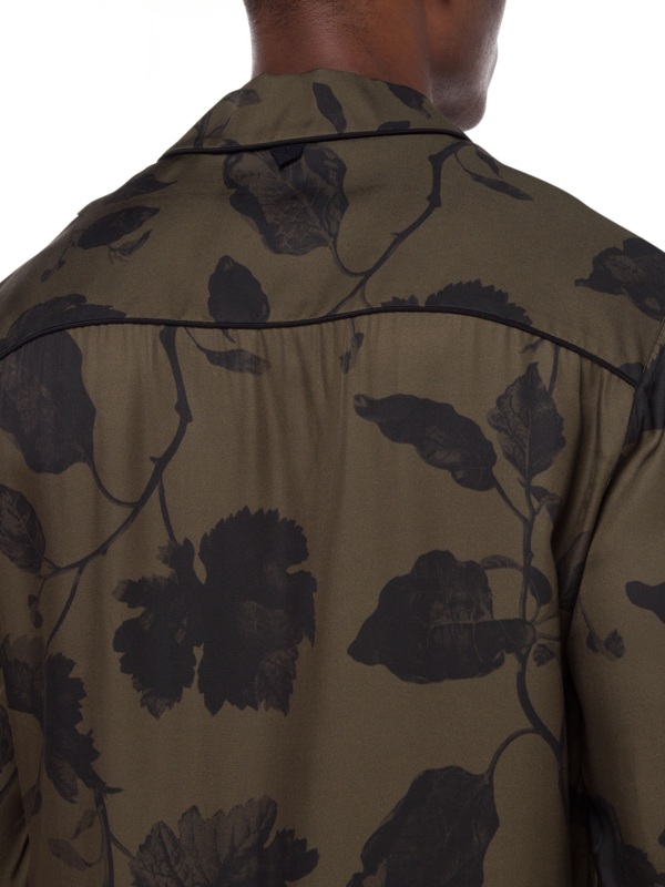 Lucius Legge Leaves Twill Pyjama Top