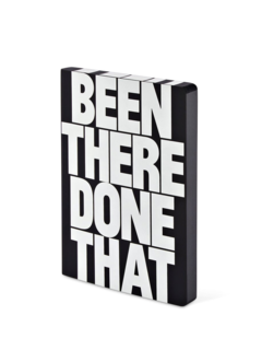 BEEN THERE DONE THAT GRAPHIC LARGE NOTEBOOK