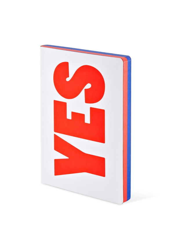 YES – NO GRAPHIC LARGE NOTEBOOK