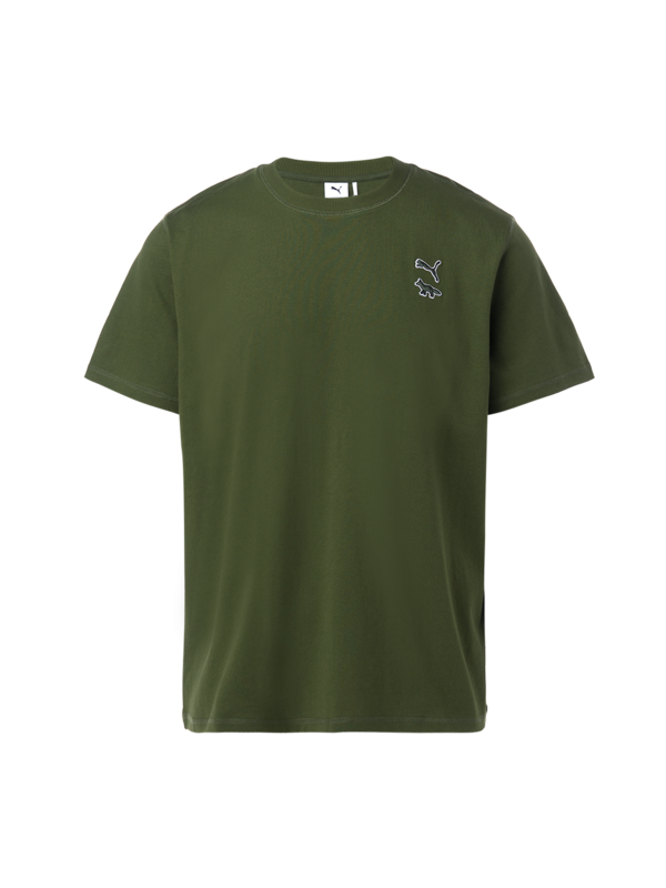 PUMA x MAISON KITSUNE Tee Rifle Green