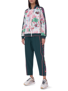 Graphic-Print Track Jacket
