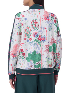 Graphic-Print Track Jacket
