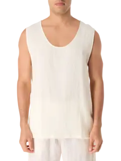 تيشيرت كيبوك من القطن بدون أكمام