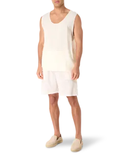 تيشيرت كيبوك من القطن بدون أكمام