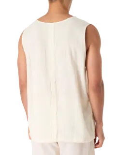 تيشيرت كيبوك من القطن بدون أكمام