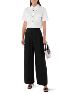 FRONT PLEAT TROUSER
