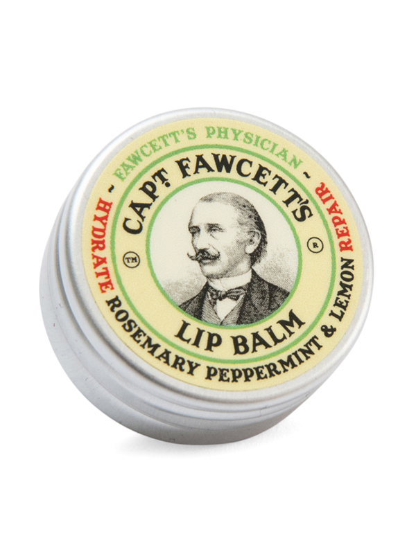 Captain Fawcett Lip Balm.